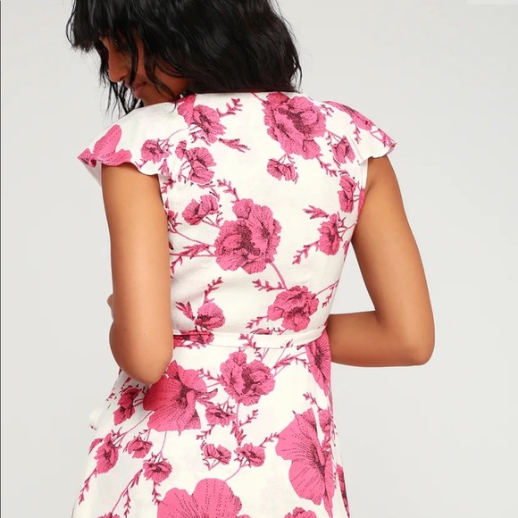 NWT FP French Quarter Print Wrap mini Dress - Picture 9 of 15